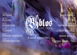 Byblos - Najava programa ljetne sezone 2014