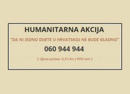 Da ni jedno dijete u Hrvatskoj ne bude gladno!
