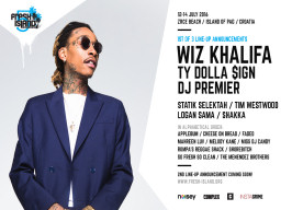 Wiz Khalifa nastupit će na Fresh Island Festivalu