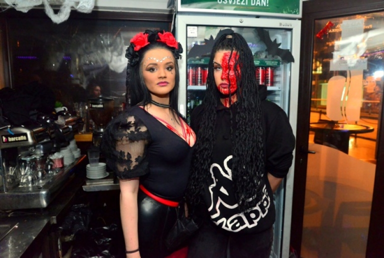 Caffe bar & Night bar 'Lilac' - Halloween party - 31.10.