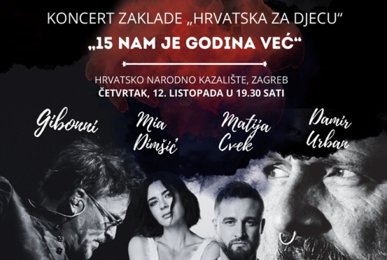 Zaklada 'Hrvatska za djecu' slavi 15 godina