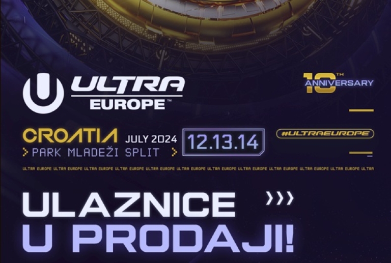 Krenula prodaja prvih ulaznica za deseto jubilarno izdanje festivala ULTRA Europe