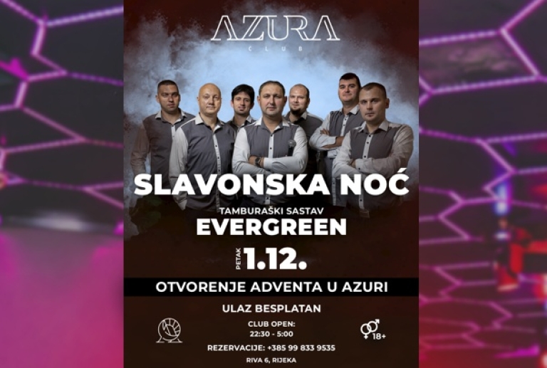 Azura Club Rijeka - Slavonska noć - 01.12.