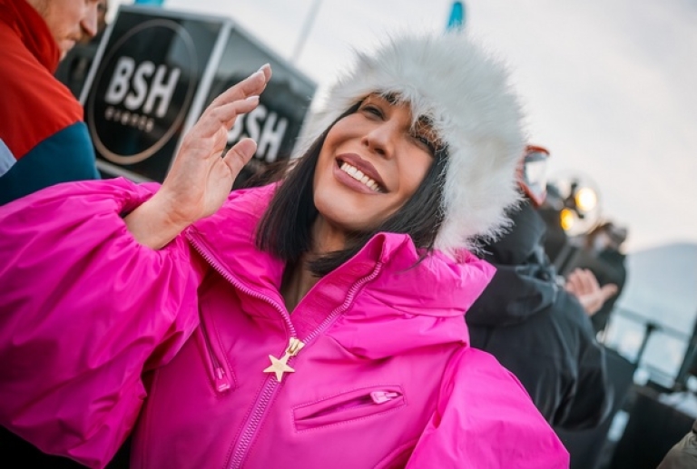 Istrijanka Tamara Hadžić najbolje odjevena na Ski beat festivalu