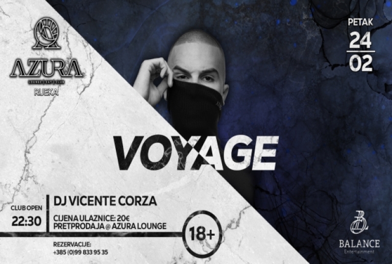 Azura Lounge | Eat | Club - Voyage Live - 24.02.