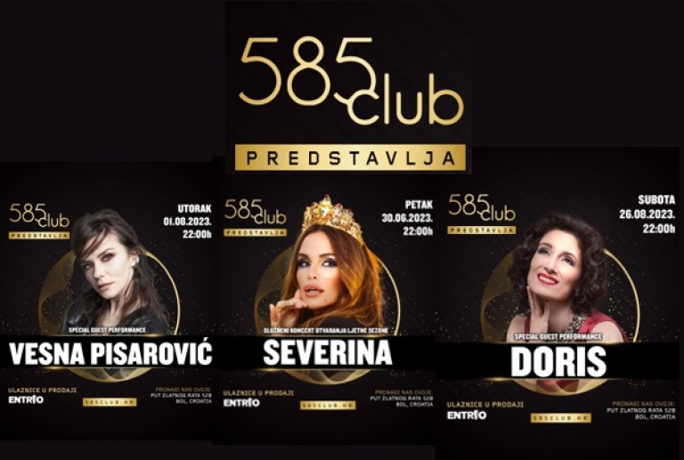 585 Club - tri glazbene dive u koncertnoj sezoni za pamćenje